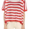 Red Knitted T-Shirt