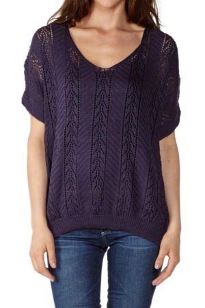 Navy Knited Pullover