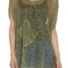 Freeform Mesh Top Green