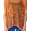 Freeform Mesh Top Orange