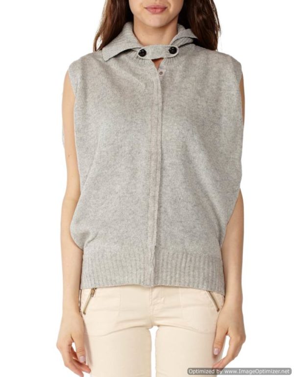 Light Grey Sleeveless Tunic