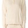 Sandy Pointelle Knit Sweater