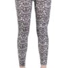 Vintage Vogue Black Microfiber Leggings