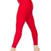Footless Red Ballerina Leggings