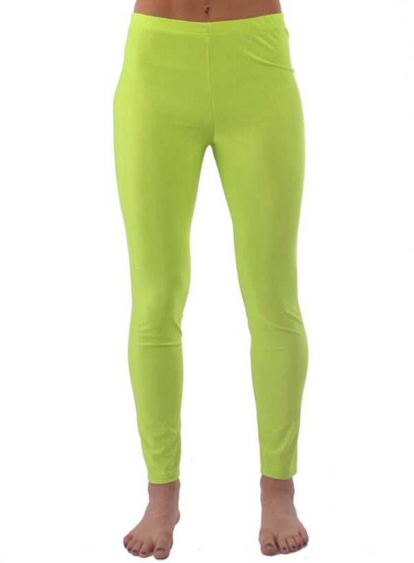 Neon Yellow Tight Yoga Pants