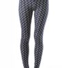 Skull and CrossBones Ankle Leggings