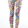 Vibrant Flowers Ankle Length Leggings