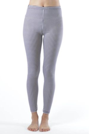 2D Geometric Ankle Leggings