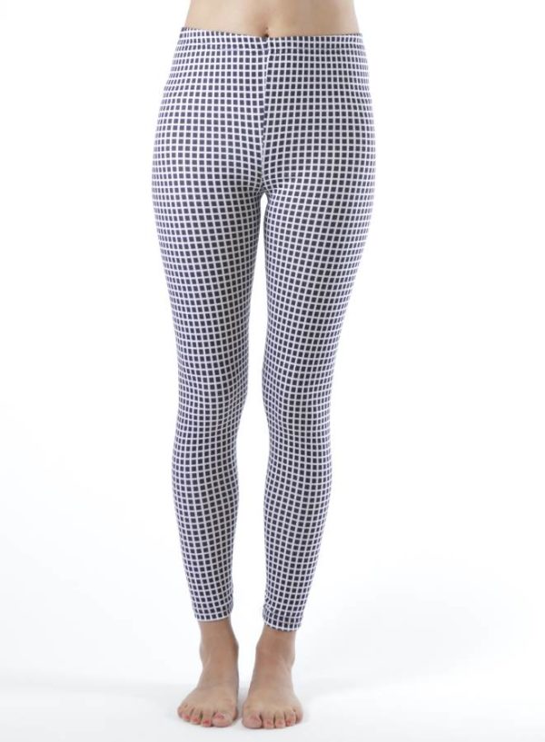 2D Geometric Ankle Leggings