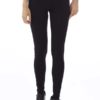 Black Stretchy High Waisted Yoga Style Jeggings