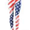 USA Olympic Style Plus Size Leggings