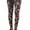 Black Paisley Bandana Plus Size Leggings