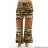 High Waist Orange Egyptian Plus Size Palazzo Pants