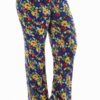 Floral Plus Size Wide Leg Palazzo Pants
