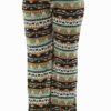 Vibrant Tribal Plus Size Flare Leg Palazzo Pants