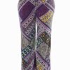 ZigZag Tribal Plus Size Wide Leg Palazzo Pants