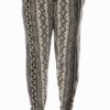 Tribal Zig Zag Print Plus Size Soft Pants