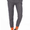 Neon Orange Heather French Terry Joggers