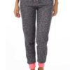 Neon Pink Heather French Terry Joggers
