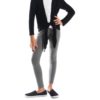 D. Grey Solid Legging