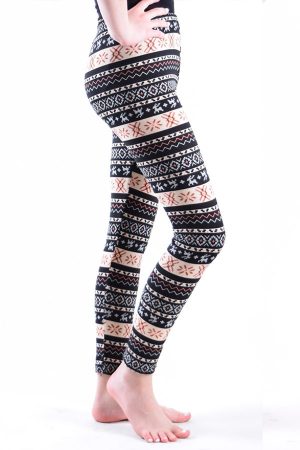 Girls Dinamit Aztec Print Leggings