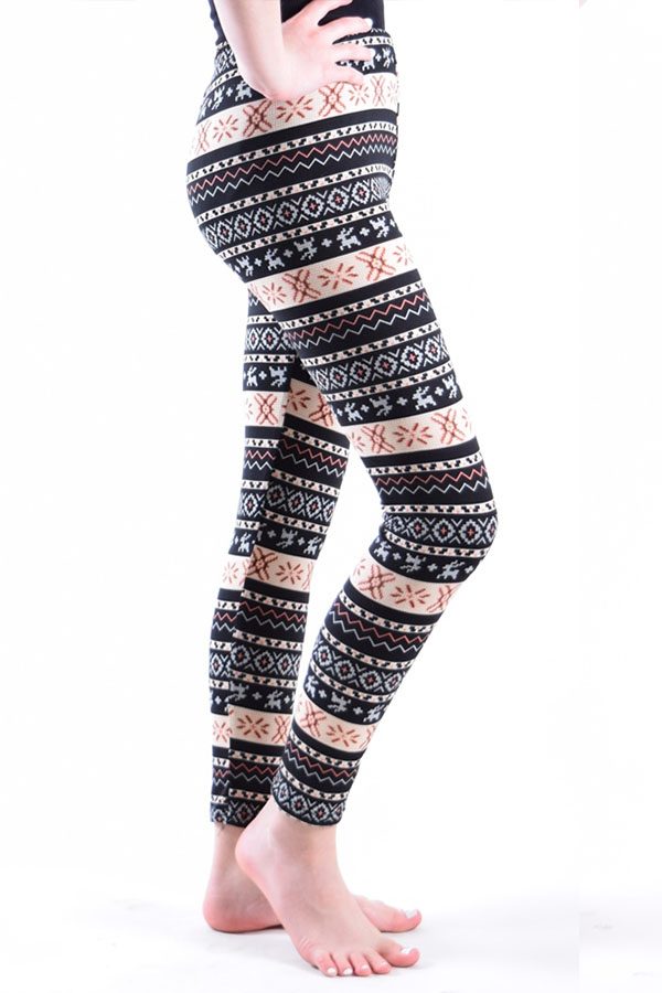 Girls Dinamit Aztec Print Leggings