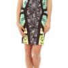 Cap Sleeve Back V-nk Sheath